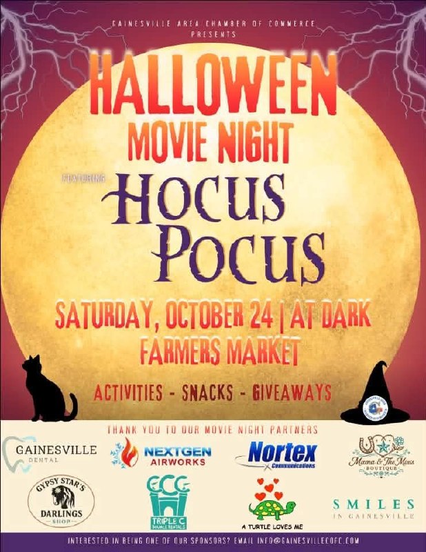 Halloween Movie Night: Hocus Pocus