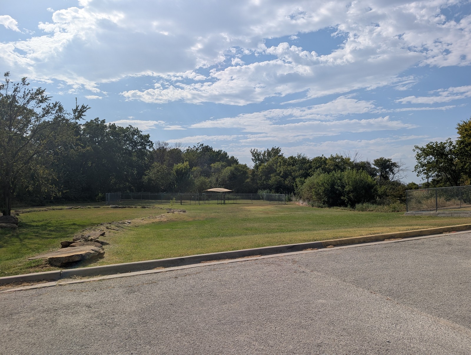 The open field next to Noah's Ark SPCA on North Weaver.