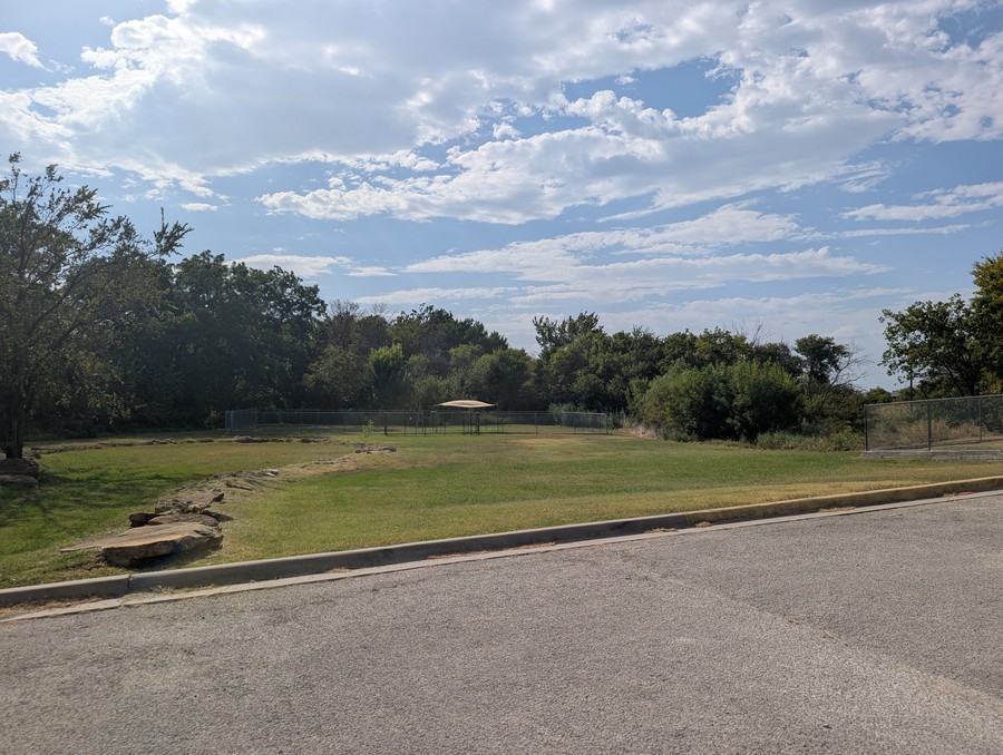 The open field next to Noah's Ark SPCA on North Weaver.