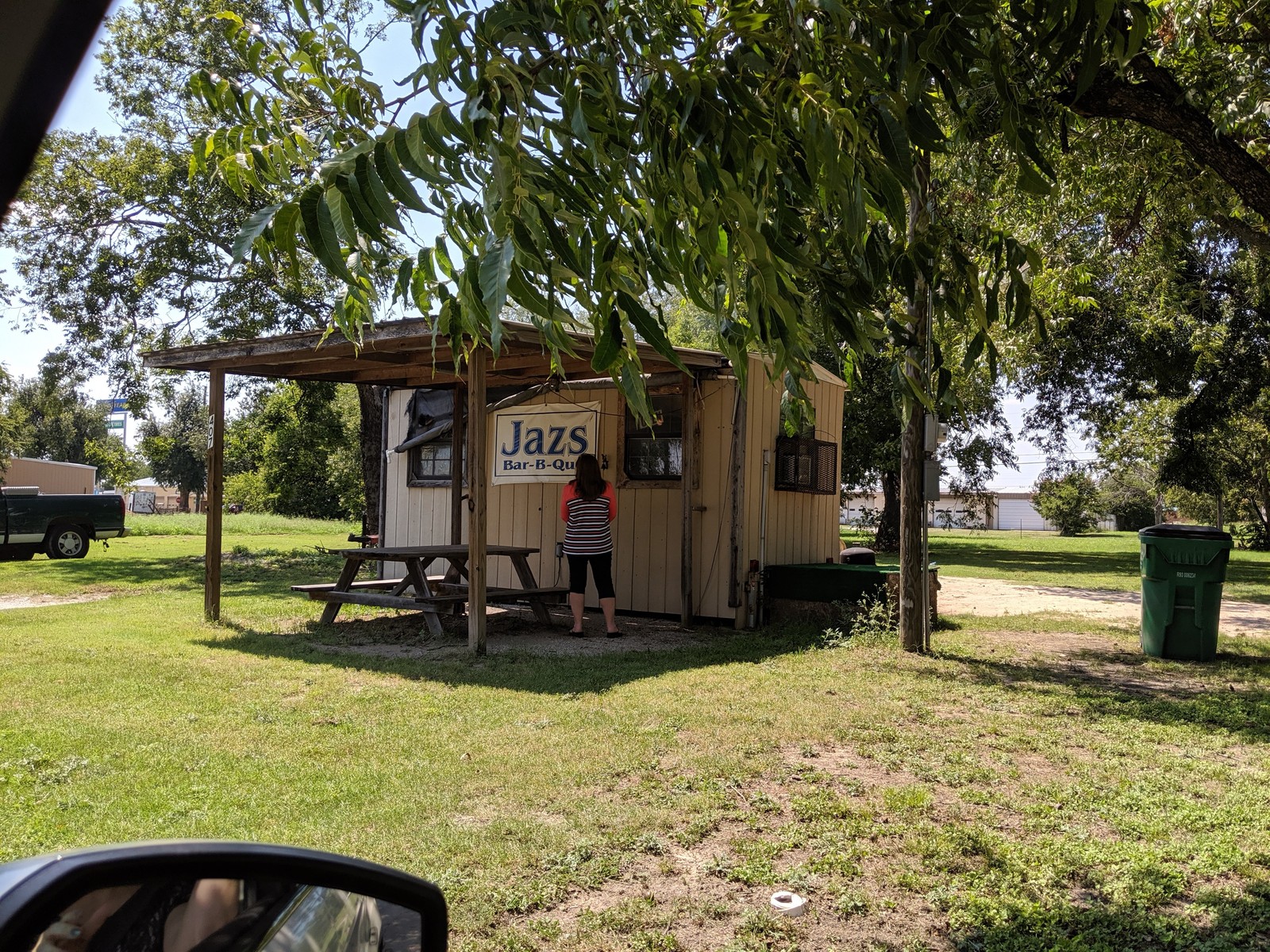 The little Jazs stand under the trees on a September afternoon in 2019.