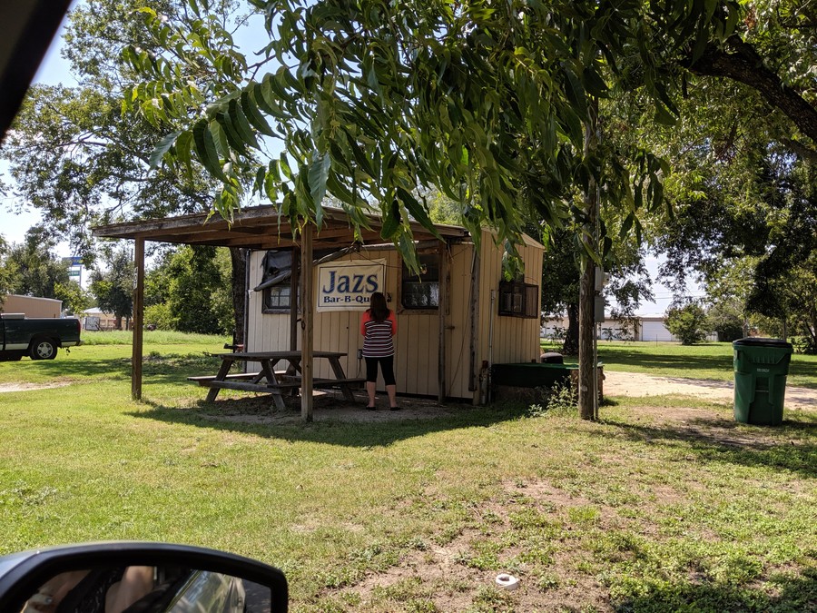 The little Jazs stand under the trees on a September afternoon in 2019.