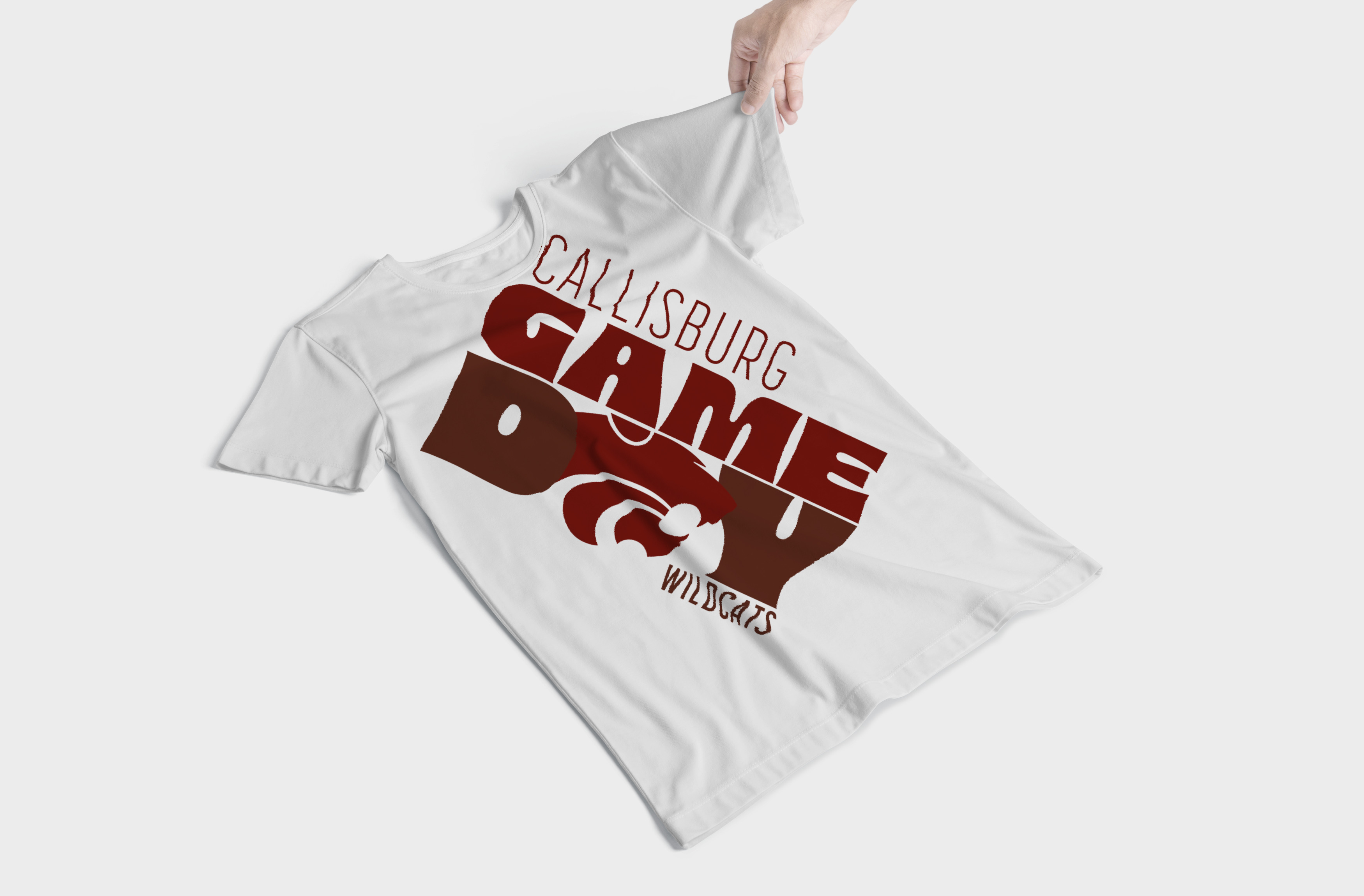 Callisburg Wildcats Game Day t-shirt chest print mockup
