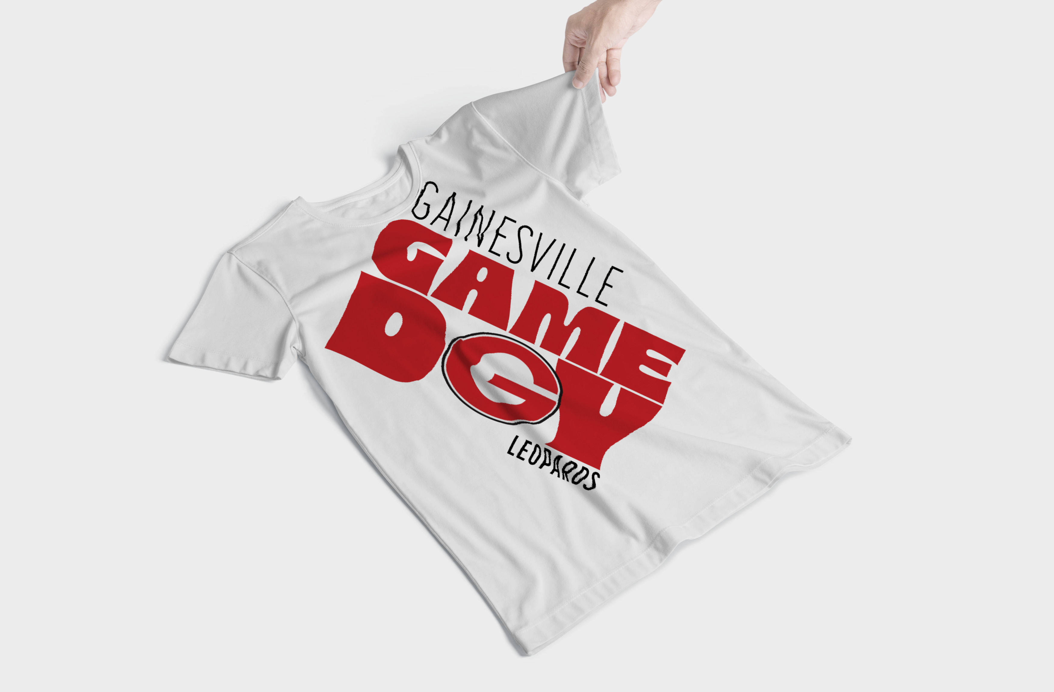 Gainesville Leopards Game Day t-shirt chest print mockup